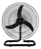Ventilador Osc Mesa 50cm New Pr Gr Pr Premium Ventisol Cor da estrutura Preto Cor das pás Preto