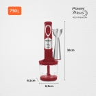 Mixer Power Premium M-10 500w Vermelho/inox Mondial