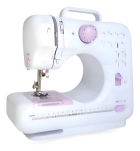 Máquina De Costura Reta ImportWay 12 Pontos Doméstica IWMC-505 Portátil Branco