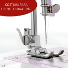 Máquina De Costura Reta ImportWay 12 Pontos Doméstica IWMC-505 Portátil Branco