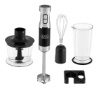 Mixer Portátil Black+Decker MK600 Mini Processador Vertical 3 em 1 com Design em Inox