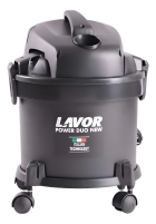 Aspirador De Pó E Água 14l Power Duo New 1250w Lavor Cor Preto