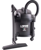 Aspirador De Pó E Água 14l Power Duo New 1250w Lavor Cor Preto