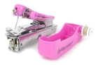 Mini máquina de costura de mão Spring Come portátil - deep pink