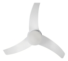 Ventilador Teto Arno Ultimate C/ Controle Remoto Branco Material das pás Acrílico Quantidade de pás 3