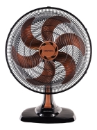 Ventilador Osc Mesa Turbo 6p 50cm Bronze Premium Cor da estrutura Preto