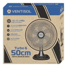 Ventilador Osc Mesa Turbo 6p 50cm Azul Premium Cor da estrutura Preto