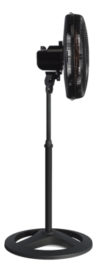 Ventilador De Coluna 40cm Turbo 6 Pás Oscilante Bronze Ventisol