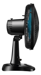 Ventilador De Mesa Mondial V-81-6p-ap Estrutura Preto Pás Azul Diâmetro 30 cm Quantidade de pás 6