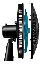 Ventilador De Mesa Mondial V-81-6p-ap Estrutura Preto Pás Azul Diâmetro 30 cm Quantidade de pás 6