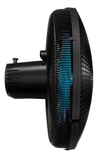 Ventilador De Mesa Mondial V-81-6p-ap Estrutura Preto Pás Azul Diâmetro 30 cm Quantidade de pás 6