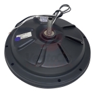 Ventilador de teto Venti-Delta Vintage 25 94-1728 com 4 pás de Madeira mogno estrutura preto-fosco, 1.24m de diâmetro 60 Hz