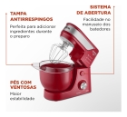Batedeira Planetária Mondial 700W BP-01P-R cor Vermelho