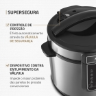 Panela De Pressão Elétrica Digital 3L Mondial 700W - PE-40