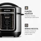 Panela De Pressão Elétrica Digital 3L Mondial 700W - PE-40