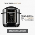 Panela De Pressão Elétrica Digital 3L Mondial 700W - PE-40