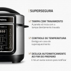Panela De Pressão Elétrica Digital 3L Mondial 700W - PE-40