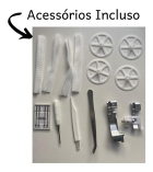 Máquina de costura overlock Brother Remalladora 3534DT portátil - branco