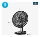 Ventilador 40cm Super Turbo 8 Pás Mondial 140W - VTX-40-8P