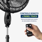 Ventilador Coluna 40cm Super Turbo Tech, Mondial, 140W - VTX-40C-8P-CR