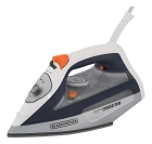 Ferro de passar a vapor Black+Decker FX3100 cor cinza com base antiaderente