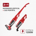Aspirador de p&oacute; Brush Carpet 1200 Ap-25 Mondial Vermelho