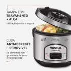 Panela Elétrica De Arroz Pratic Rice Pe-43 Inox Mondial