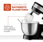 Batedeira Planetária, Mondial, 700W - BP-02P-B-TI
