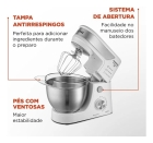 Batedeira Planet&aacute;ria Premium Inox Bp-02p-w-ti 700w Mondial Cor BRANCO/INOX Frequ&ecirc;ncia 60