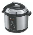 Panela Elétrica De Pressão Pce20 Inox 5 Litros Electrolux Frequência 60 Hz Cor Inox e Preto