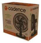 Ventilador Cadence Turbo Conforto Black 127V