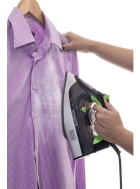 Ferro de Passar Roupa Black Decker, Modelo FX2700, Ferro Com Vaporizador e Sistema Antigotejamento, Preto, Verde e Branco