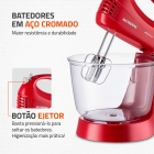 Batedeira Prática B-45-r 400w Vermelha Mondial