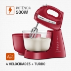 Batedeira Bella Massa 500W B-29 NP Mondial