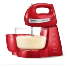 Batedeira com pedestal Mondial Premium Bella Massa Inox 500W B-29-NP vermelha 220 V