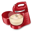 Batedeira com pedestal Mondial Premium Bella Massa Inox 500W B-29-NP vermelha 220 V