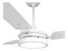 Ventilador De Teto Ventex Valen Led 3 Pás Branco