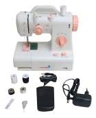 Mini Máquina De Costura Reta ImportWay Portátil - Branco 2 Velocidades