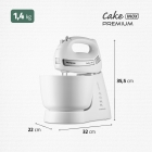 Batedeira Cake Premium Mondial 500W - B-50-W