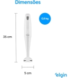 Mixer De Mão 200w Compacto Leve E Ergonômico MIX1001 Elgin
