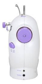 Mini máquina de costura reta CounterTech FH-SM202 portátil branca