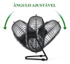 Mini Ventilador Usb De Mesa 5v Silencioso Ajustável - Ls-904