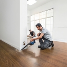 Aspirador Pó Sem Fio Bosch Gas 18v-1 Sem Bateria Cor Azul