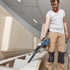 Aspirador Pó Sem Fio Bosch Gas 18v-1 Sem Bateria Cor Azul