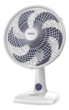 Ventilador De Mesa 6 P&aacute;s 30cm Maxi Power Nv15 Mondial Cor da estrutura Branco Cor das p&aacute;s Azul Di&acirc;metro 30 cm