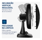 Ventilador de Mesa 40cm Super Power Mondial 140W - VSP-40-B