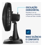 Ventilador de Mesa 40cm Super Power Mondial 140W - VSP-40-B