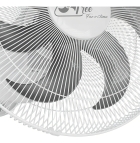 Ventilador De Parede Venti-Delta Grade De Aço Branco 6 Pás 40cm