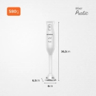 Mixer Pratic 200w Branco M-15-w Mondial