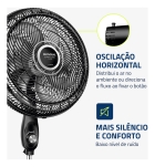 Ventilador Coluna 40cm Super Turbo 8 Pás, Mondial, 140W - VTX-40C-8P